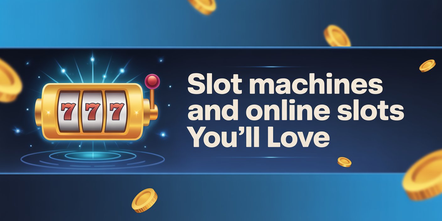 Slot Machines and Online Slots You'll Love